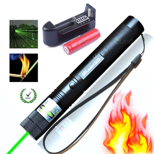 8000-10000 Meters! Long distance Green 303 Laser Pointer