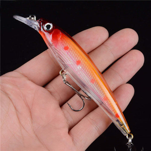 1PCS Floating Fishing Lure Laser Hard Artificial Bait