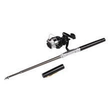 Super sell Mini black pen fishing rod kits