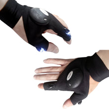 Outdoor Fishing Magic Strap Finger less Glove 