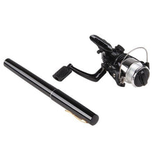 Super sell Mini black pen fishing rod kits