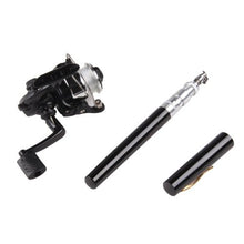 Super sell Mini black pen fishing rod kits